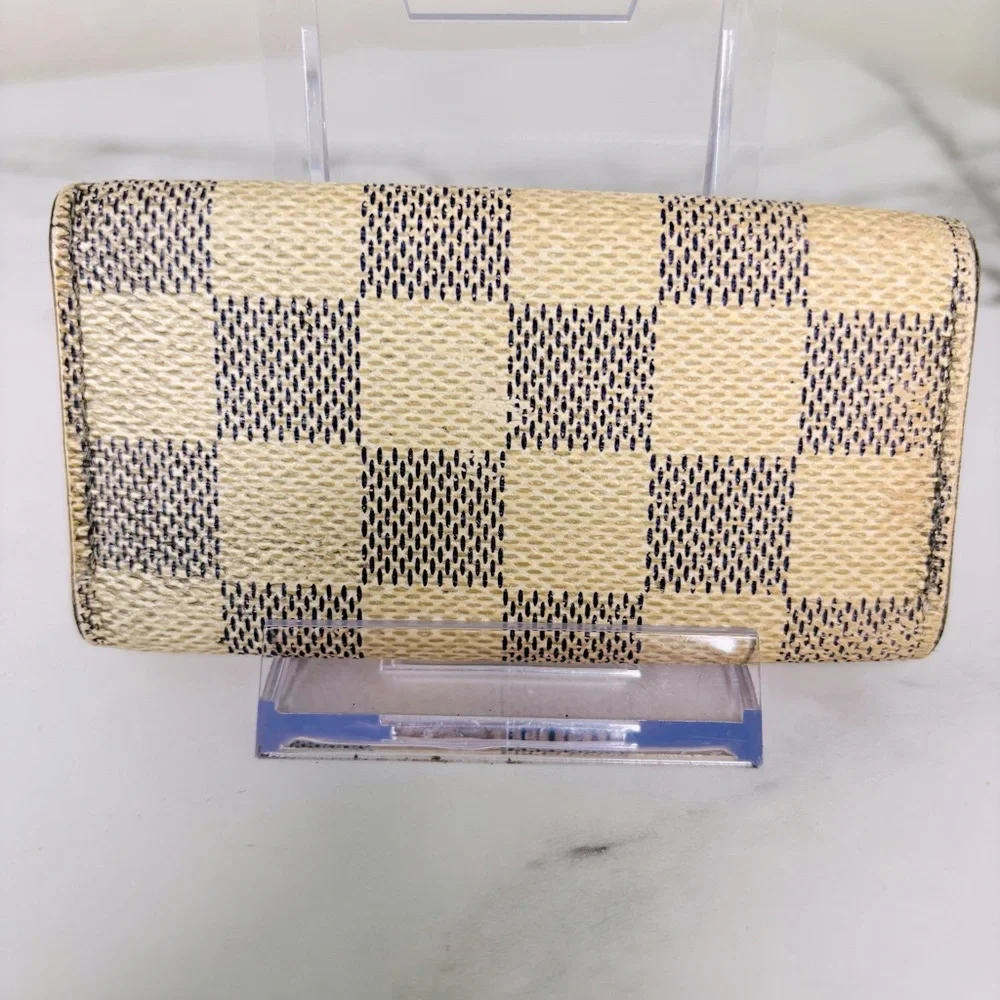 Louis Vuitton Damier Azur Multiple 4 Key Case‎